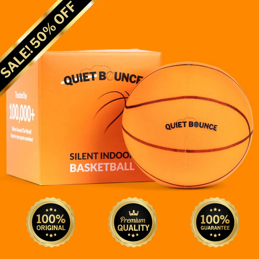 Quiet Bounce Silent Foam Basketball