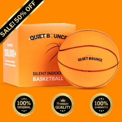 Quiet Bounce Silent Foam Basketball